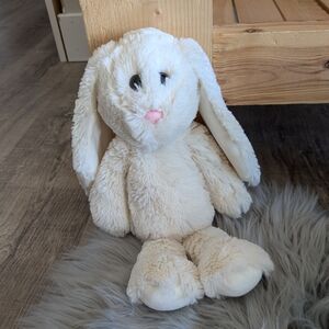 Cream Plush Bunny Toy